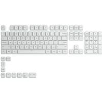 Glorious PC Gaming Race GPBT Keycaps - 115 PBT Tastenkappen ISO ES-Layout Arctic White Toetsenbordka - thumbnail