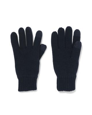 HEMA Herenhandschoenen donkerblauw (donkerblauw)