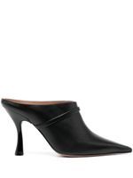 Malone Souliers mules Shai 90 mm en cuir - Noir - thumbnail