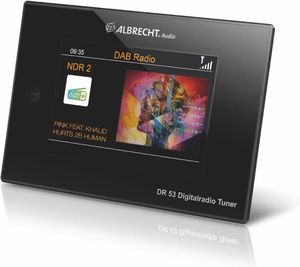 Albrecht DR 53 DAB radio Zwart