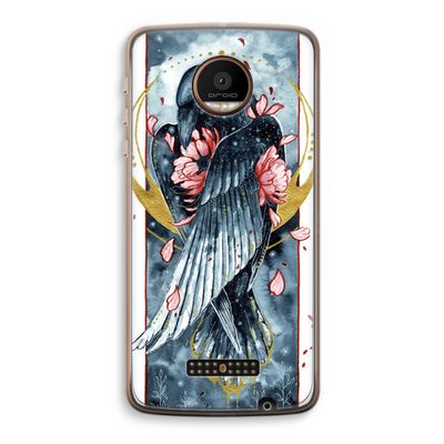 Golden Raven: Motorola Moto Z Force Transparant Hoesje