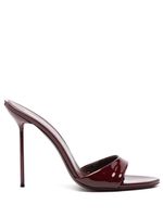 Paris Texas mules Lidia 105 mm en cuir verni - Rouge - thumbnail