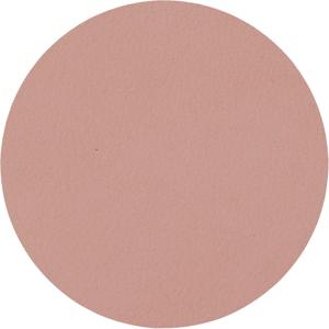 LIND DNA Onderzetter Nupo - Leer - Rose - ø 10 cm