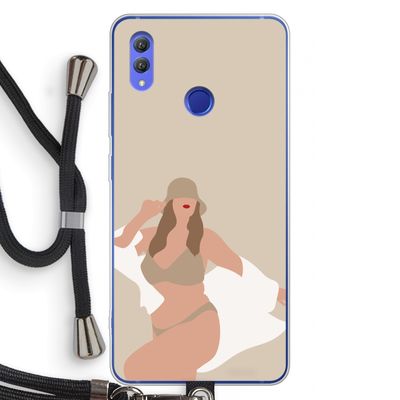 One of a kind: Honor Note 10 Transparant Hoesje met koord