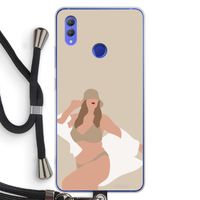 One of a kind: Honor Note 10 Transparant Hoesje met koord