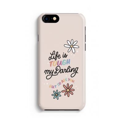 Tough Life: Volledig geprint iPhone SE 2020 Hoesje