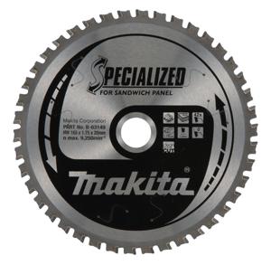 Makita Cirkelzaagblad voor Sandwichpaneel | Specialized | Ø 165mm Asgat 20mm 42T - B-63149