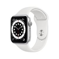 Apple Watch Series 6 OLED 40 mm Digitaal 324 x 394 Pixels Touchscreen Zilver GPS - thumbnail