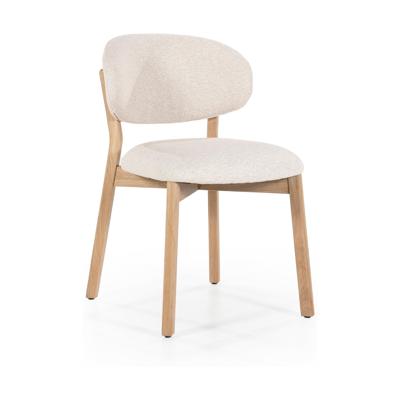 Eleonora Mikky eetkamerstoel naturel Moon Beige