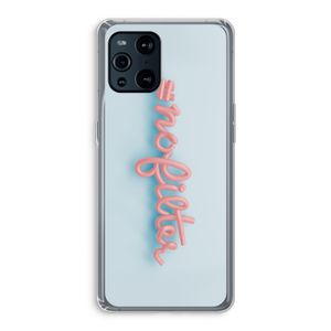 #nofilter: Oppo Find X3 Pro Transparant Hoesje
