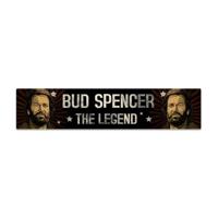 Bud Spencer Tin Sign with Magnet The Legend 16 x 3,5 cm