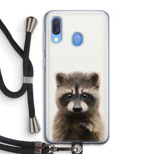 Rocco: Samsung Galaxy A40 Transparant Hoesje met koord
