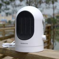 600W Winter Mini elektrische Warmer kacheltje schudden hoofd bureaublad huishoudelijke Radiator energiebesparing EU Plug (wit)