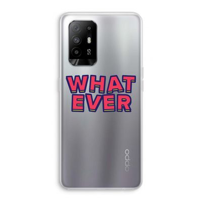 Whatever: Oppo A95 5G Transparant Hoesje