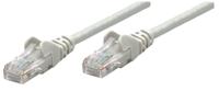 Intellinet 736992 RJ45 Netwerkkabel, patchkabel CAT 6A S/FTP 0.25 m Grijs Afgeschermd (enkel), Afscherming totaal, Halogeenvrij 1 stuk(s)