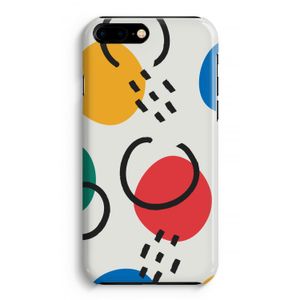 Illustratieve pop 3: Volledig Geprint iPhone 7 Plus Hoesje