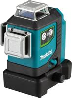 Makita sk700gdx | 12 v max | kruislijn laser groen | 3x 360° | set | 1x 4,0 ah accu - sk700gdx