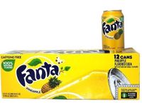 Fanta Fanta - Pineapple 355ml 12 Blikjes