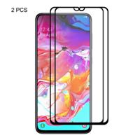 2 stuks ENKAY Hat-Prins volledige lijm 0 26 mm 9H 2.5D getemperd glas Film voor Galaxy A70
