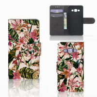Samsung Galaxy A3 2015 Hoesje Flowers - thumbnail