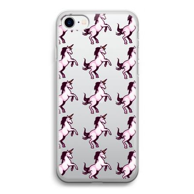 Musketon Unicorn: iPhone SE 2020 Transparant Hoesje