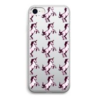 Musketon Unicorn: iPhone SE 2020 Transparant Hoesje