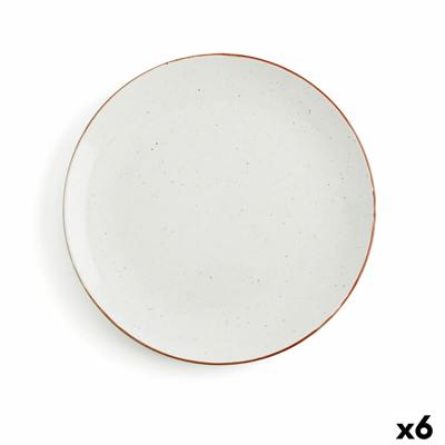Dinerbord Ariane Terra Beige Keramisch Ø 29 cm (6 Stuks)