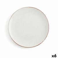 Dinerbord Ariane Terra Beige Keramisch Ø 29 cm (6 Stuks)