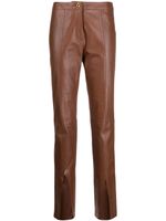 AERON pantalon Elm en peau d'agneau - Marron