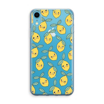 Citroenen: iPhone XR Transparant Hoesje