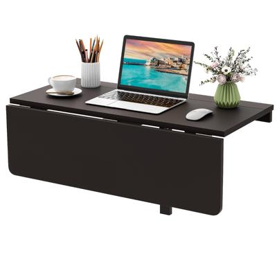 Wandgemonteerde Klaptafel Inklapbare Wandtafel van Grenenhout Ruimtebesparende Wandklaptafel voor Keuken Bruin
