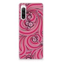 Sony Xperia 10 IV | Hoesje maken | Swirl Pink