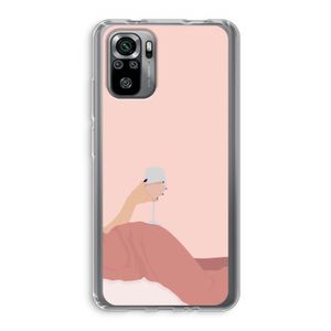 Wine: Xiaomi Redmi Note 10S Transparant Hoesje