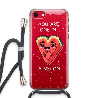 One In A Melon: iPhone SE 2020 Transparant Hoesje met koord