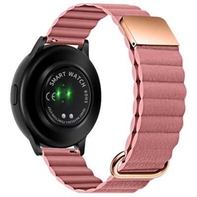 Samsung Galaxy Watch 5 Magnetische Leren Band - Roze