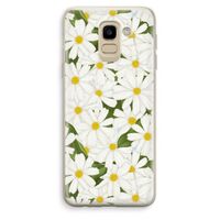 Summer Daisies: Samsung Galaxy J6 (2018) Transparant Hoesje Summer Daisies: Samsung Galaxy J6 (2018) Transparant Hoesje