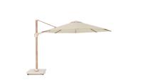 Platinum Challenger zweefparasol T2 premium 3.5 m teak champagne