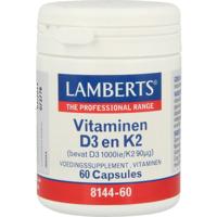 Lamberts Vitamine D3 1000IE en K2 90mcg