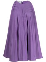 Valentino Garavani robe courte à design sans manches - Violet Valentino Garavani robe courte à design sans manches - Violet