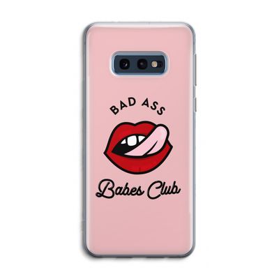 Badass Babes Club: Samsung Galaxy S10e Transparant Hoesje