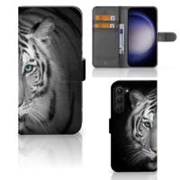 Samsung Galaxy S23 Plus | Telefoonhoesje | Met pasjeshouder | Tijger