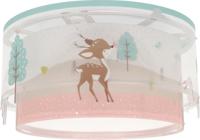 Dalber Kinderkamer plafondlampLoving Deer roze - 61276