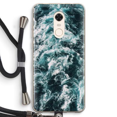 Zee golf: Xiaomi Redmi 5 Transparant Hoesje met koord
