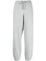 Moncler logo-patch cotton-blend track pants - Gris