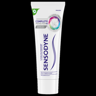 Sensodyne Complete Protection Advanced Whitening Tandpasta