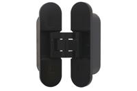 Dulimex Onzichtbare scharnieren 3D verstelbaar zwart per 2 stuks