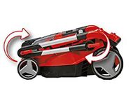 Einhell RASARRO 36/36 (2x3,0Ah Plus) grasmaaier Duwgrasmaaier Batterij/Accu Zwart, Rood - thumbnail