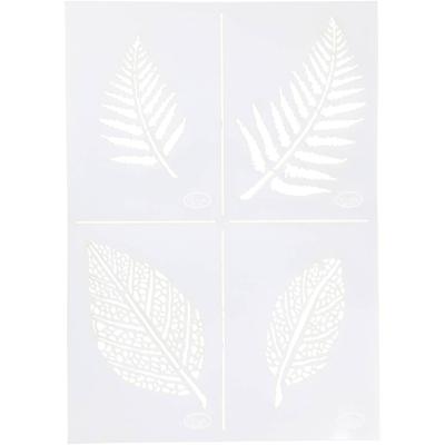 Creativ Company Flexibel sjabloon, bladeren, a4, vel 210x297 mm, 1 stuk