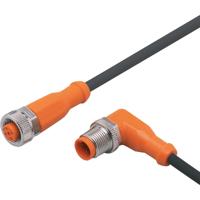 ifm Electronic EVC067 Verbindingskabel Aantal polen (sensoren): 5, 5 Stekker, haaks, Bus, recht 1 m 1 stuk(s)