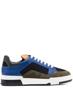 Moschino baskets à design colour block - Bleu - thumbnail